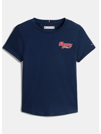 tommy jeans graphic flock παιδικό t-shirt (9000250205_75502)