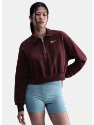 nike w nsw phnx flc qz crop (9000233803_36343)