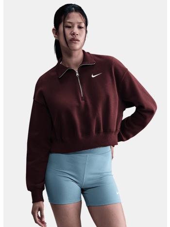 nike w nsw phnx flc qz crop (9000233803_36343)