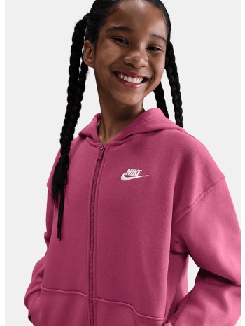 nike g nsw club flc ovrszd fz lbr (9000232327_86431)