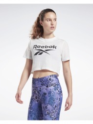reebok sport identity cropped γυναικείο t-shirt (9000069289_1540)