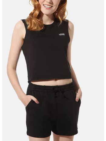 vans muscle γυναικείο cropped αμάνικο t-shirt