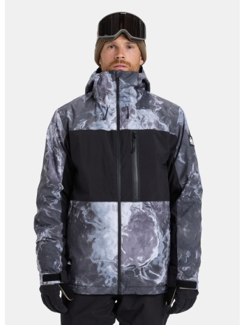 quiksilver snow sycamore printed jk jacket men