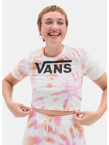 vans resort wash crew γυναικείο cropped t-shirt