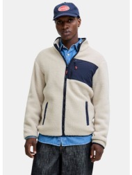 jack & jones fleece ανδρική ζακέτα (9000237475_5583)