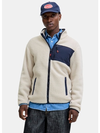 jack & jones fleece ανδρική ζακέτα (9000237475_5583)