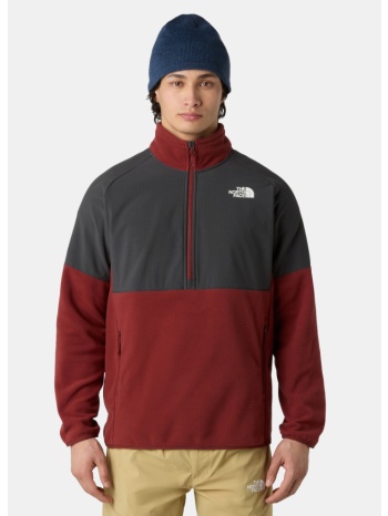 the north face glacier polar fleece ανδρικό half-zip φούτερ