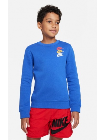 nike sportswear standard issue παιδική μπλούζα φούτερ