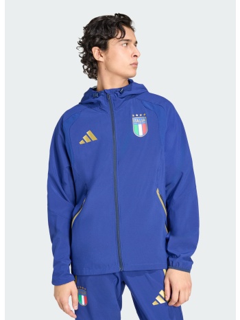 adidas m italy tiro travel full zip windbreaker