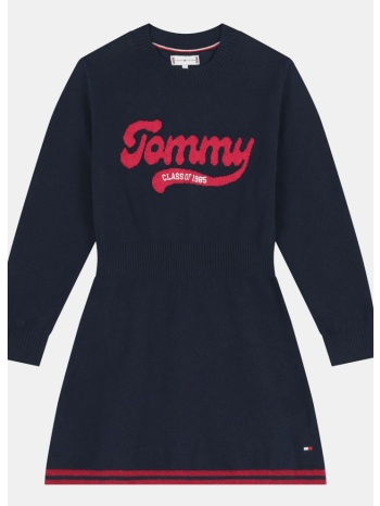 tommy jeans varsity sweater dress l/s (9000250436_75502)