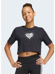 adidas sportswear everyday glacropped graphic παιδικό t-shirt (9000261878_1469)