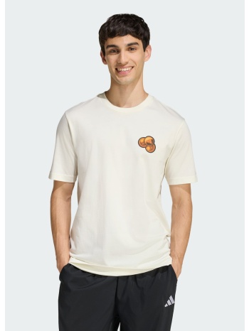 adidas sportswear m snack bubble gum graphic t-shirt