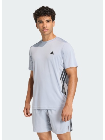 adidas m tech essentials workout 3 stripes t-shirt
