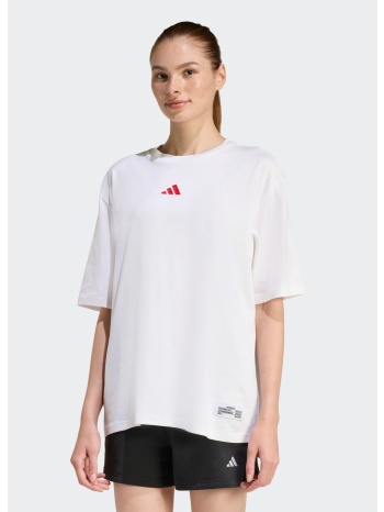 adidas sportswear w mini embroidery oversized graphic
