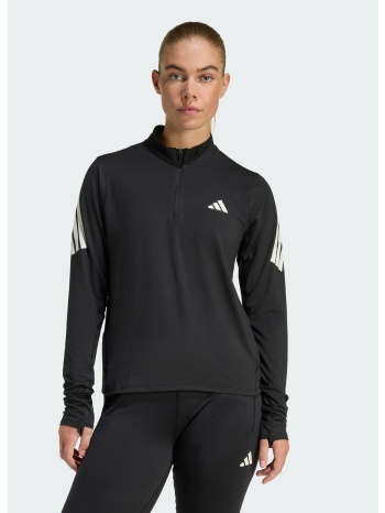 adidas w adi365 iconic running 1/2 zip jumper
