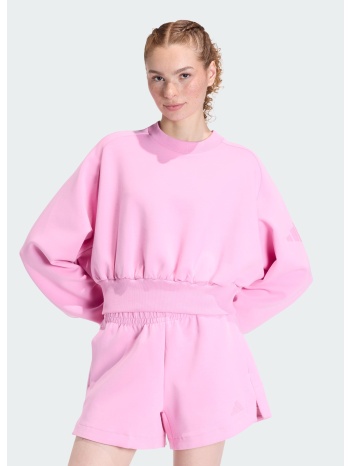 adidas sportswear w soft lux loose sweatshirt