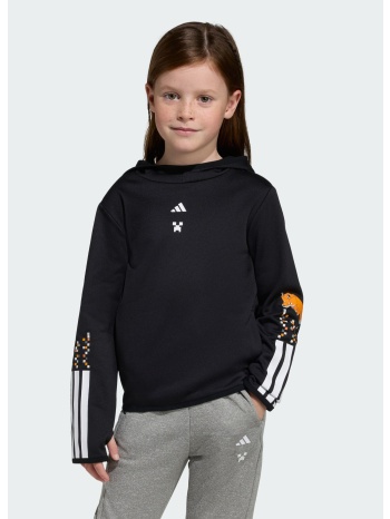 adidas sportswear k minecraft training 3 stripes hoodie