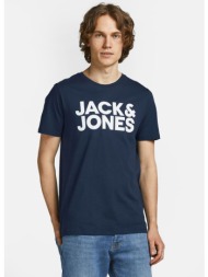 jack & jones logo ανδρικό t-shirt (9000092911_22921)