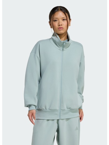 adidas sportswear w soft lux loose full-zip