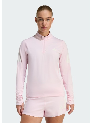 adidas w adi365 iconic running 1/2 zip jumper