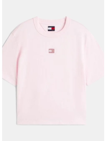 tommy jeans boxy badge γυναικείο t-shirt (9000263608_6800)