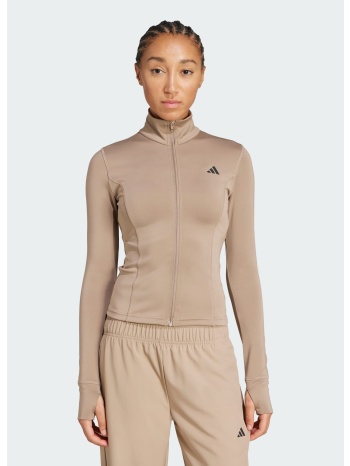 adidas w optime essentials full-zip jacket