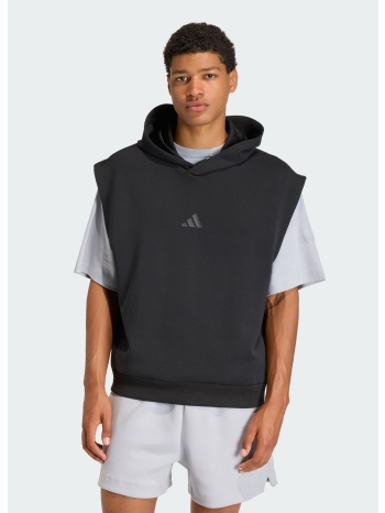 adidas sportswear m soft lux hooded vest (9000259495_1469)
