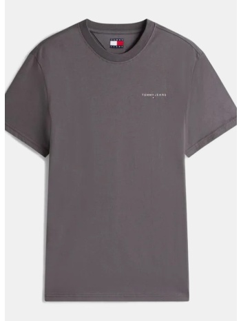tommy jeans slim linear chest ανδρικό t-shirt