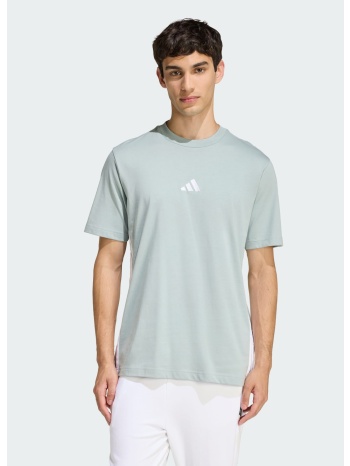 adidas sportswear m essentials 3-stripes single jersey tee
