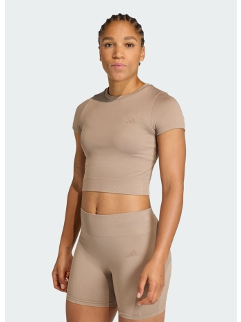 adidas w workout essentials knit baby tee (9000259364_68053)