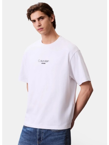 calvin klein m ss 16s rlxd fit ckj graphic tee