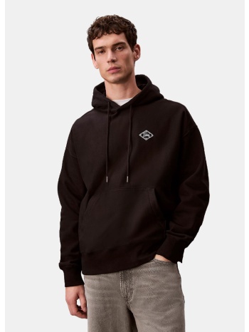 calvin klein m premium fleece matchbox hoodie