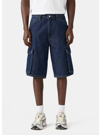 levi`s m 478 baggy cargo shorts dark indigo