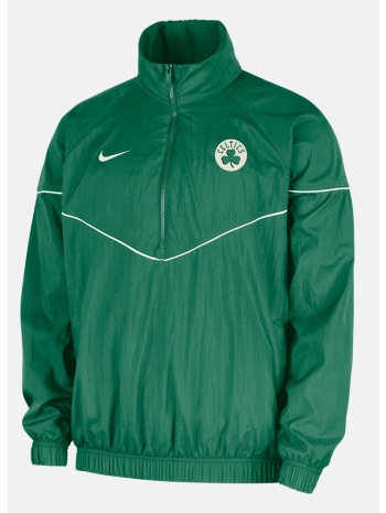 nike boston celtics ανδρικό αντιανεμικό μπουφάν
