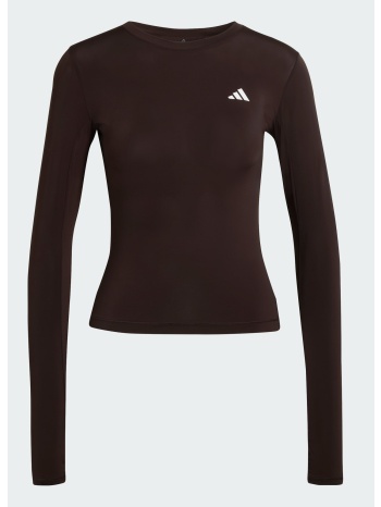 adidas w power essentials workout contour long sleeve top