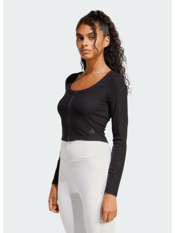 adidas sportswear w seasonal essentials rib cardigan