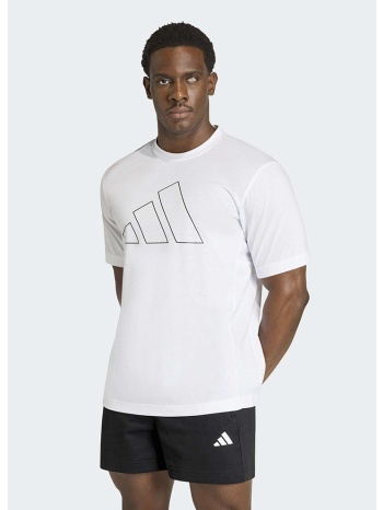 adidas m workout essentials feelready logo t-shirt