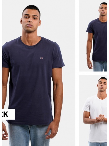 tommy jeans tjm 2-pack ανδρικό t-shirt (9000142586_45094)