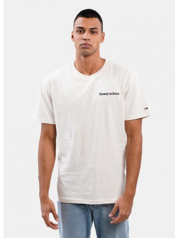 tommy jeans classic linear ανδρικό t-shirt
