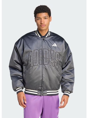adidas sportswear m stadium insulated bomber jacket