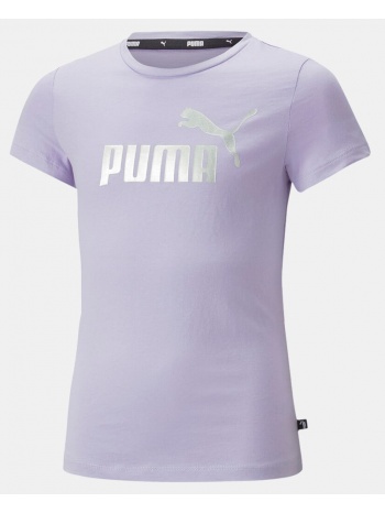 puma essentials+ logo παιδικό t-shirt (9000138956_67471)