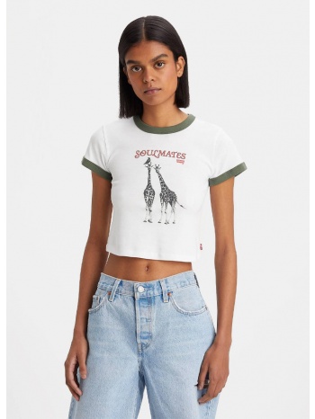 levi`s graphic ringer mini γυναικείο t-shirt