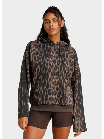 adidas sportswear essentials γυναικεία μπλούζα με κουκούλα