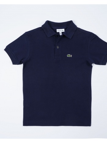 lacoste παιδικό polo t-shirt μπλε (9000052151_3472)