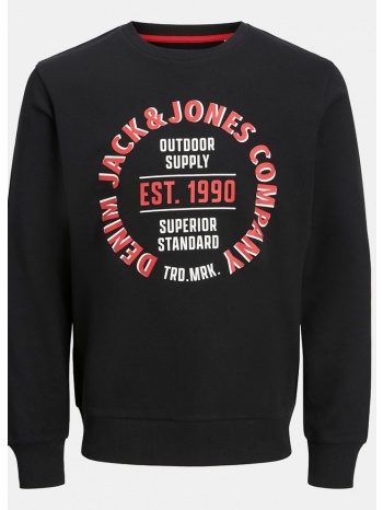 jack & jones jjandy ανδρική μπλούζα φούτερ (9000117179_1469)