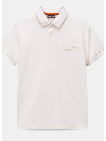 napapijri e-new box logo παιδικό polo t-shirt
