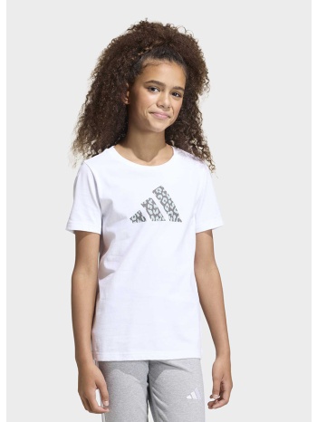 adidas sportswear animal print παιδικό t-shirt