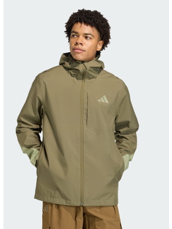 adidas terrex m multi 2.5 layer climaproof rain jacket