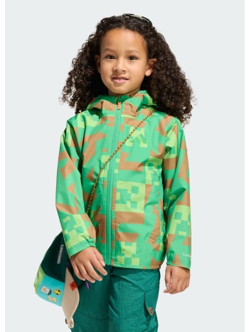 adidas terrex k minecraft 2 layer climaproof rain j