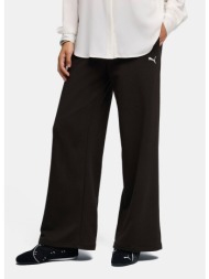 puma w ess cat comfort wide leg pant tr op (9000262744_22489)